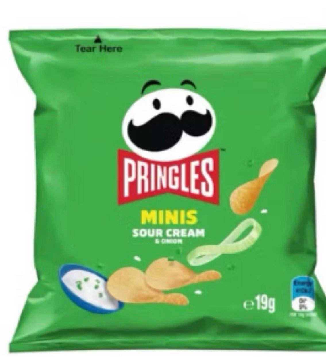 品客洋芋片 MINIS 洋蔥奶焗口味 19公克