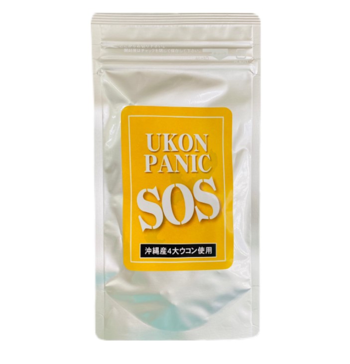 日本 SOS UKON PANIC 薑黃錠 60錠