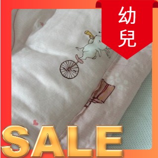 【賠本出清/韓國廣藏棉被】氣球兔兔-寶寶被(粉)