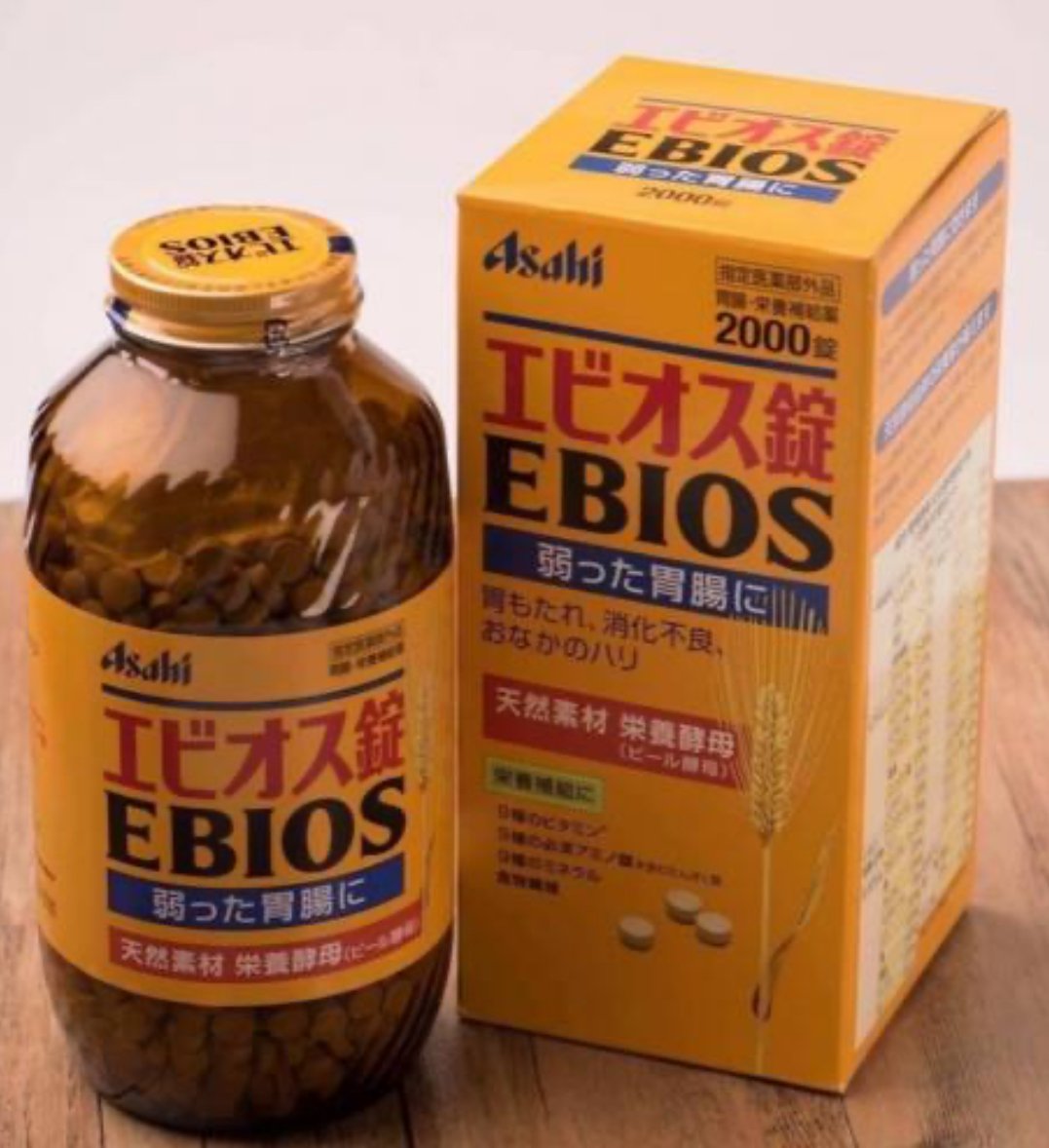 Asahi朝日 EBIO愛表斯錠腸胃藥 2000錠