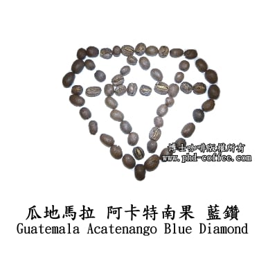瓜地馬拉藍鑽 (Guatemala Acatenango Blue Diamond)