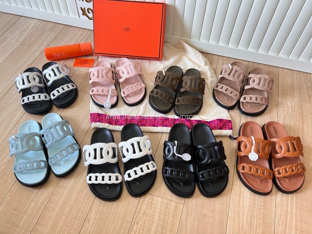 HERMES豬鼻拖鞋