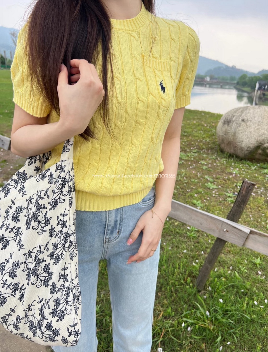 拉夫勞倫圓領口袋上衣(男女同款)