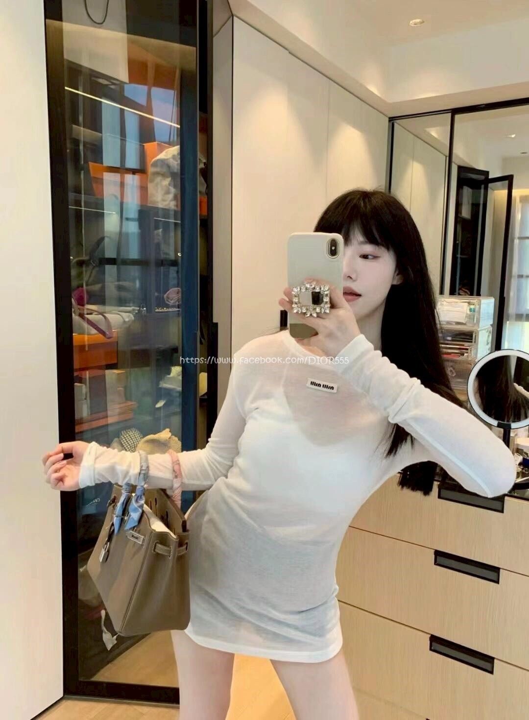  miumiu標籤防曬上衣