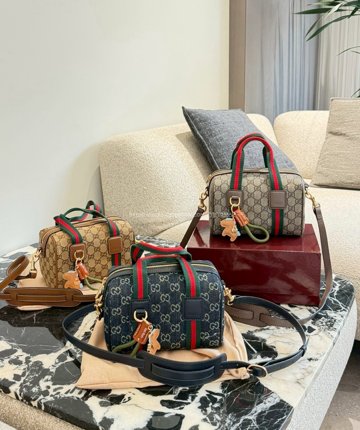 Gucci mini 枕頭包