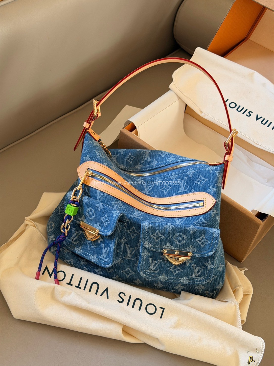Lv baggy 牛仔包