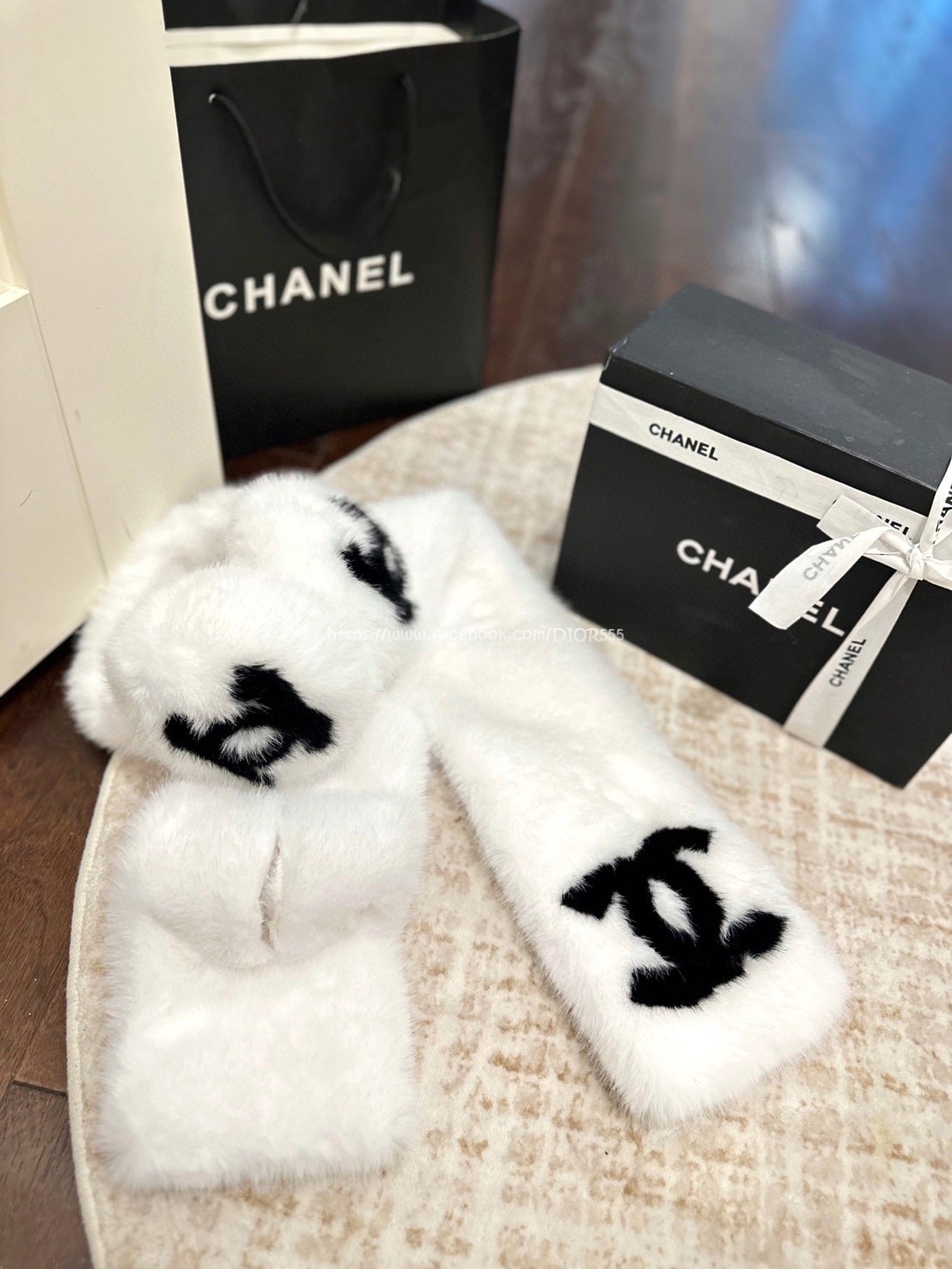 小香套裝(耳罩+圍巾)