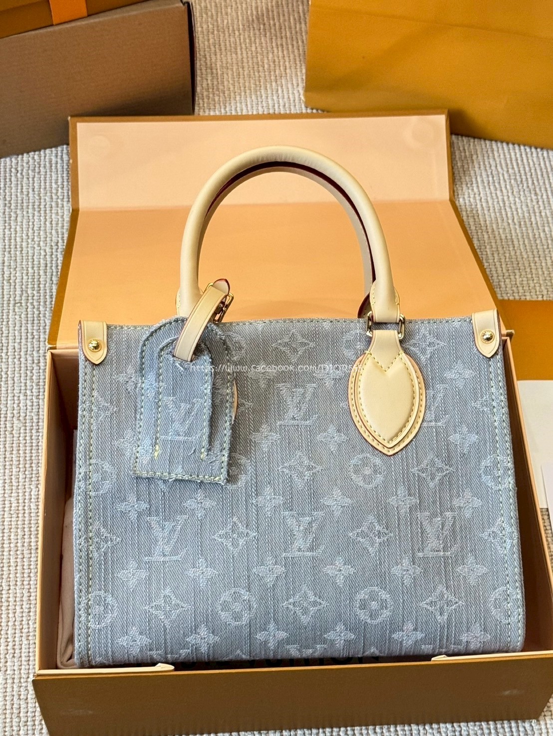 LV25丹寧牛仔Onthego
