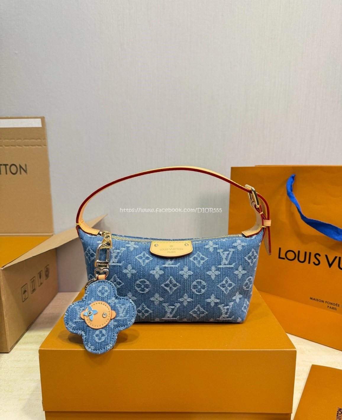 LV牛仔飯盒包