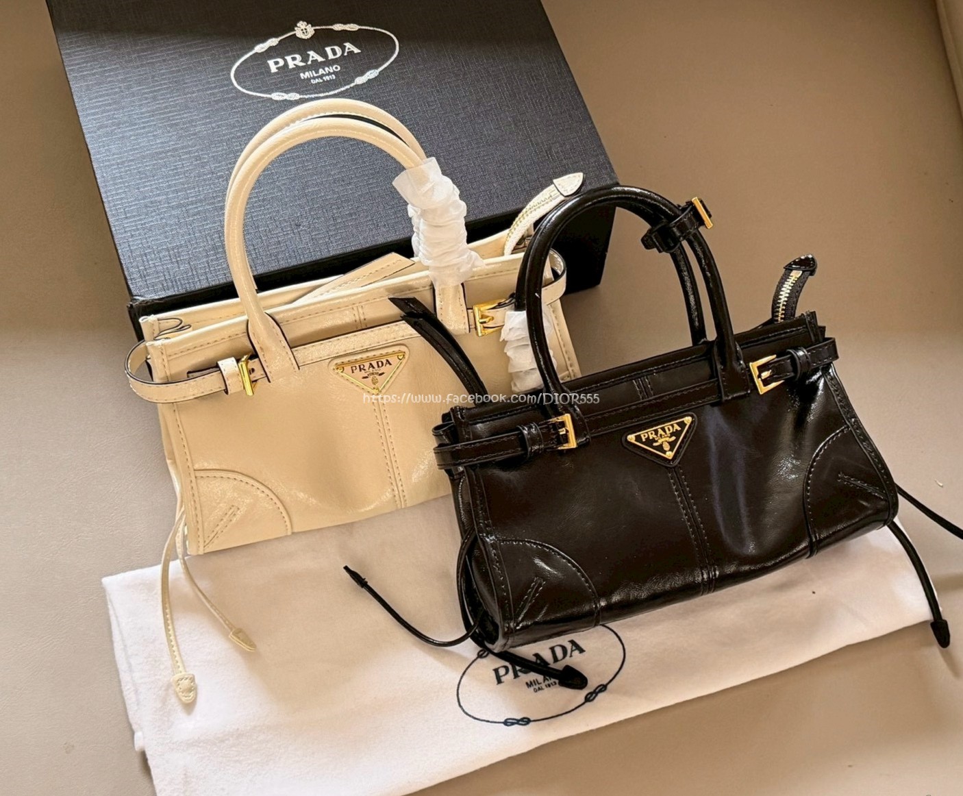 prada soft小購物包 