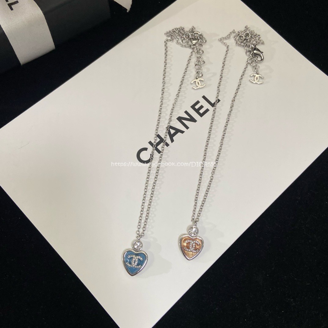 小香愛心雙C項鍊