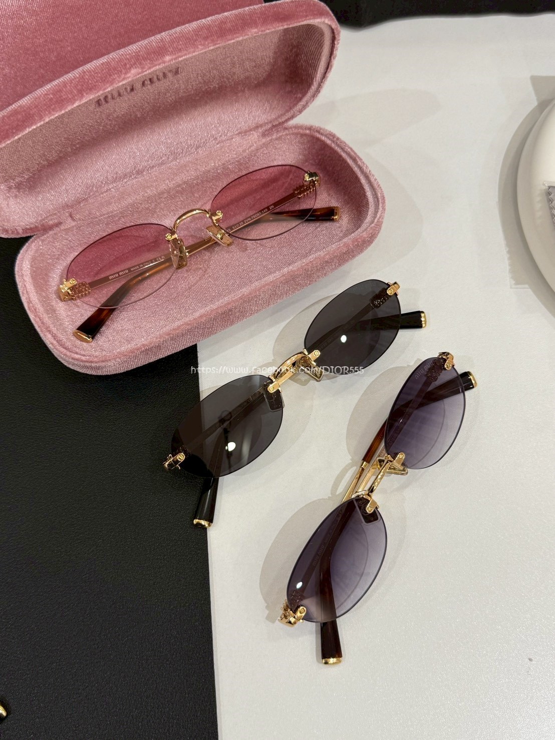 miumiu無框眼鏡