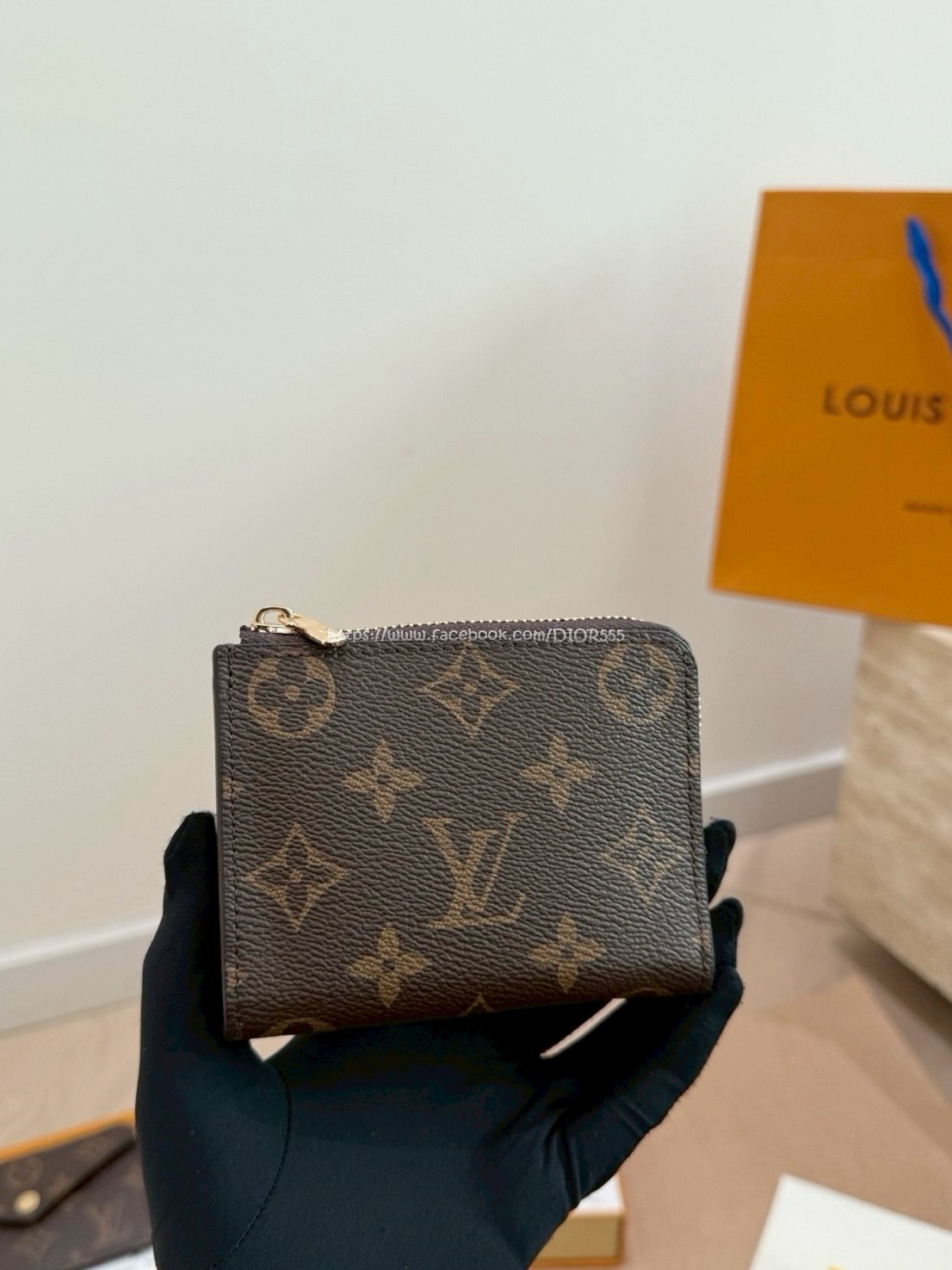 Lv Zippy老花小錢包