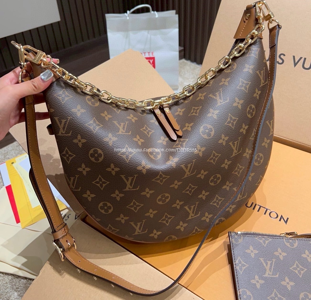 LV Loop hobo大月亮包