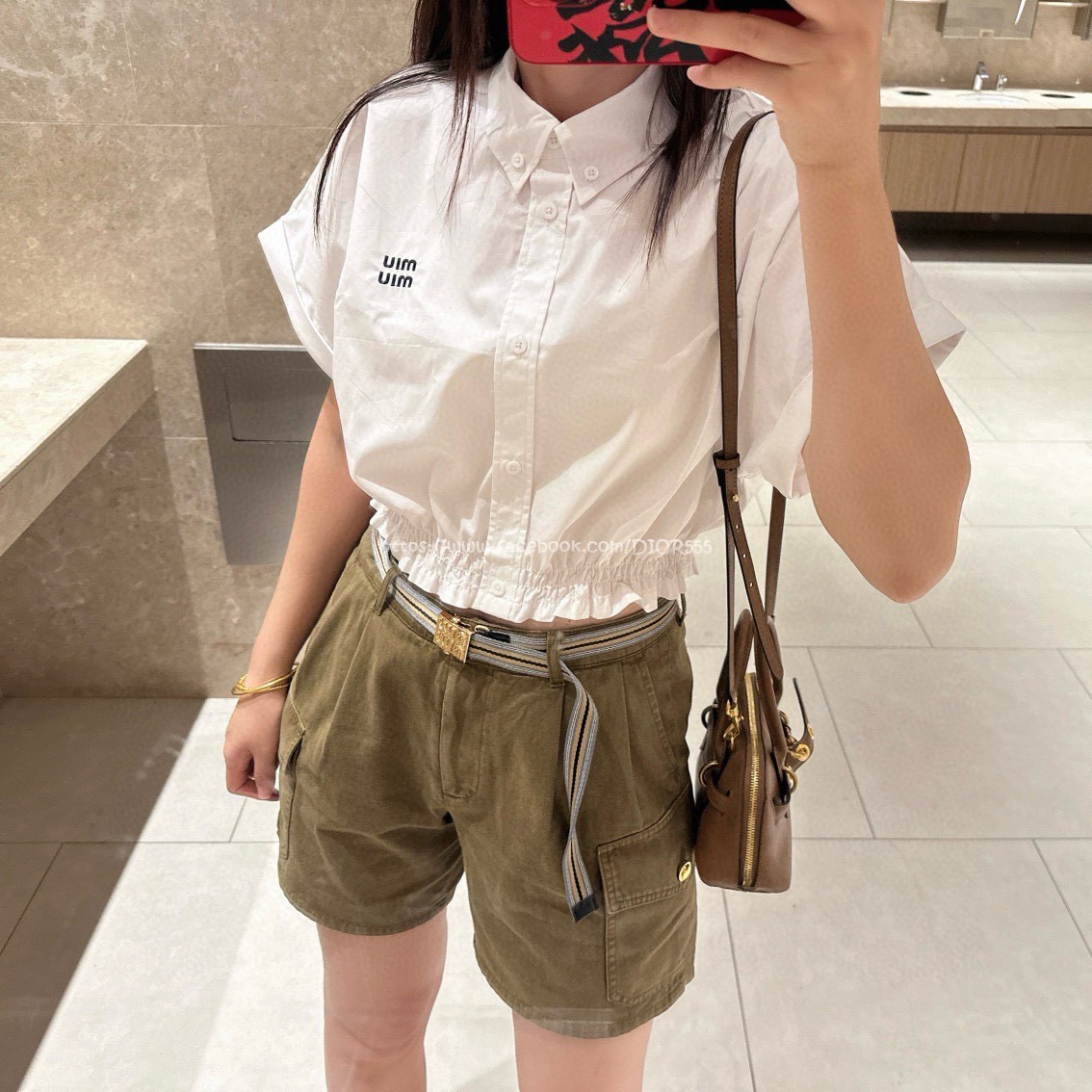 Miu miu知性分子學院風襯衫