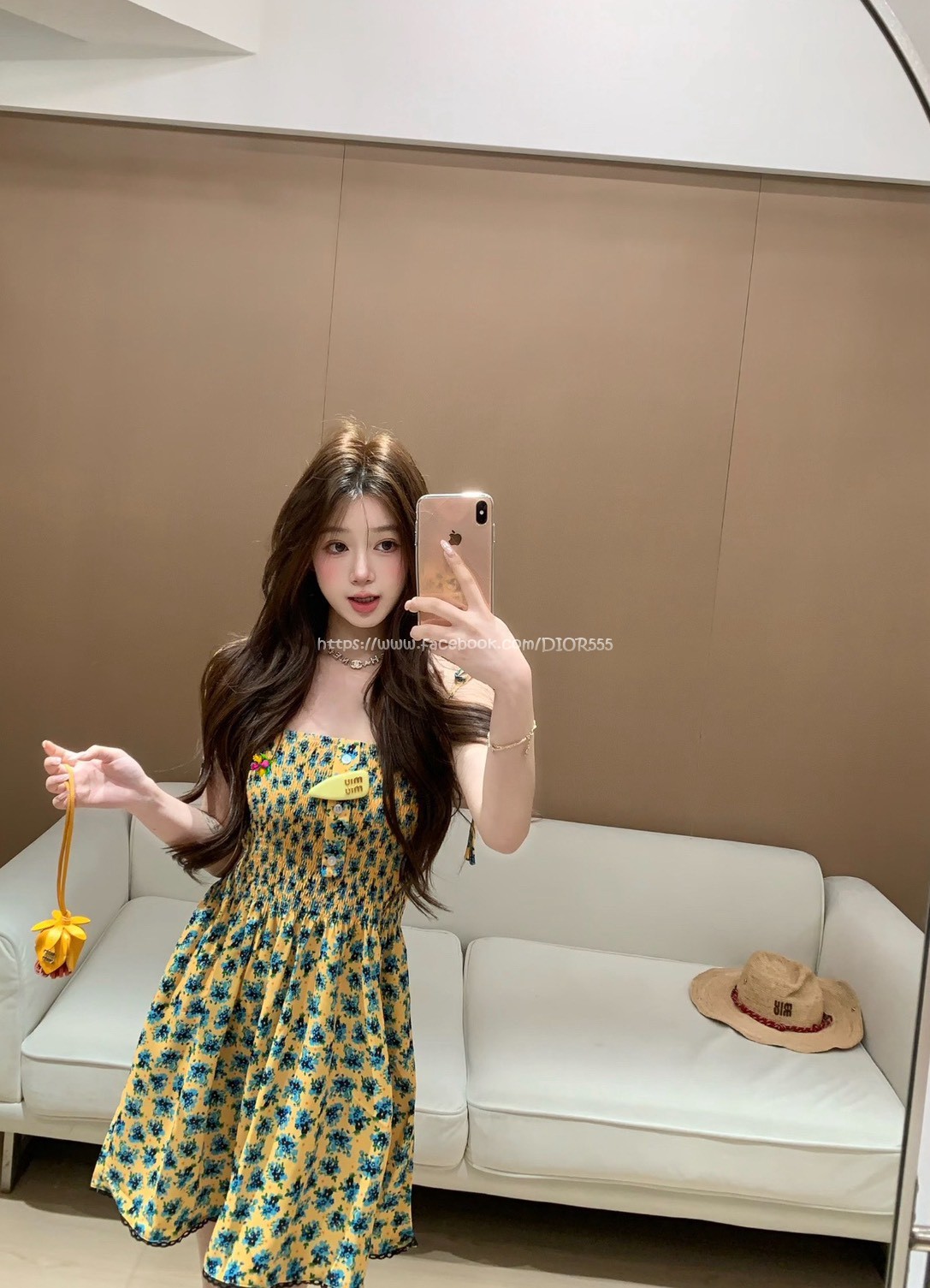 miumiu碎花裙