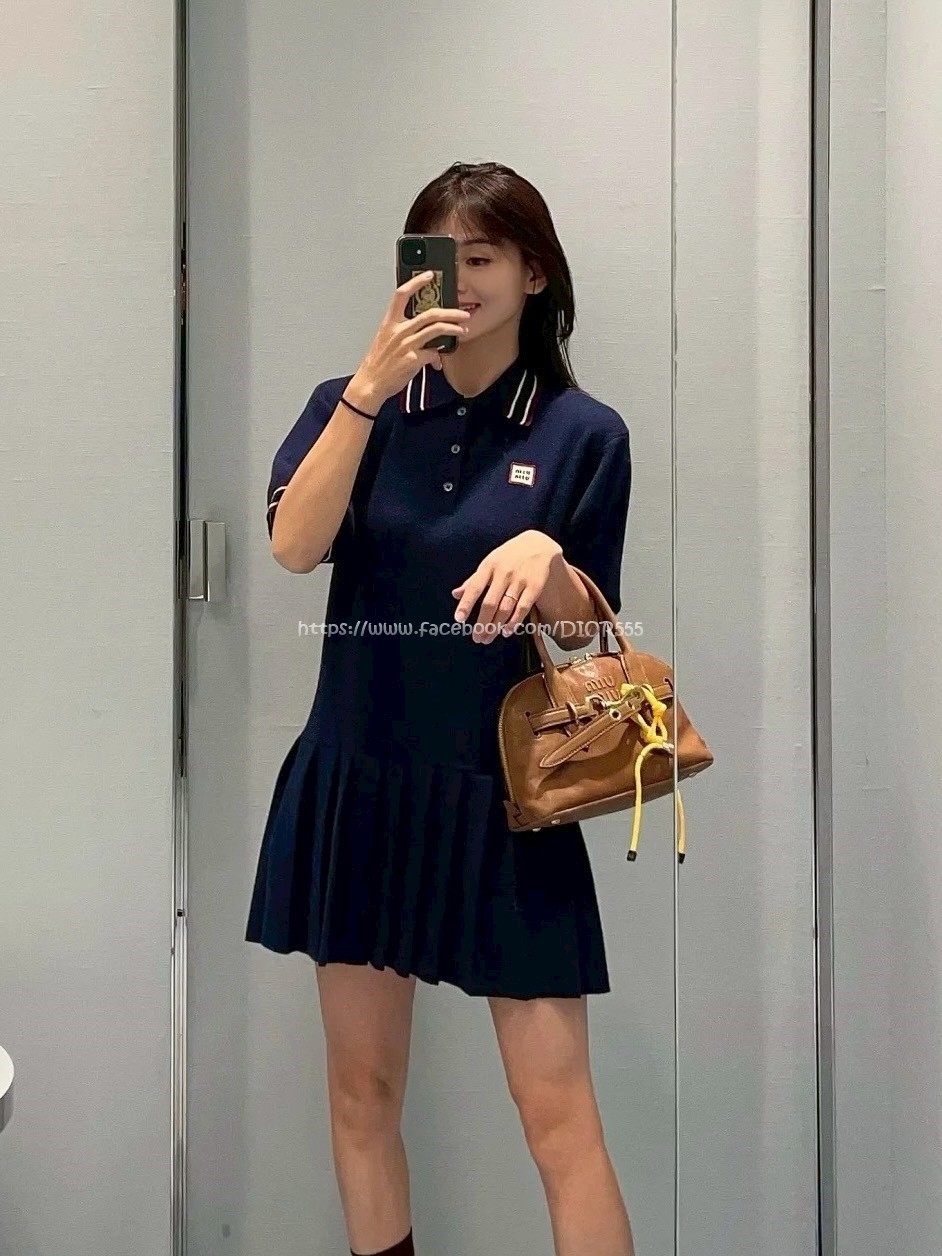 Miumiu 針織學院連身裙