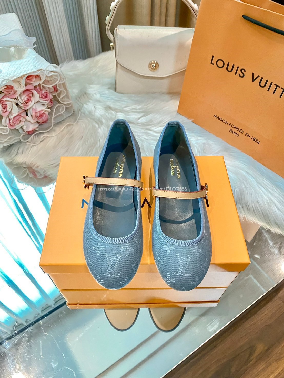 LV ROMY 平底芭蕾鞋 