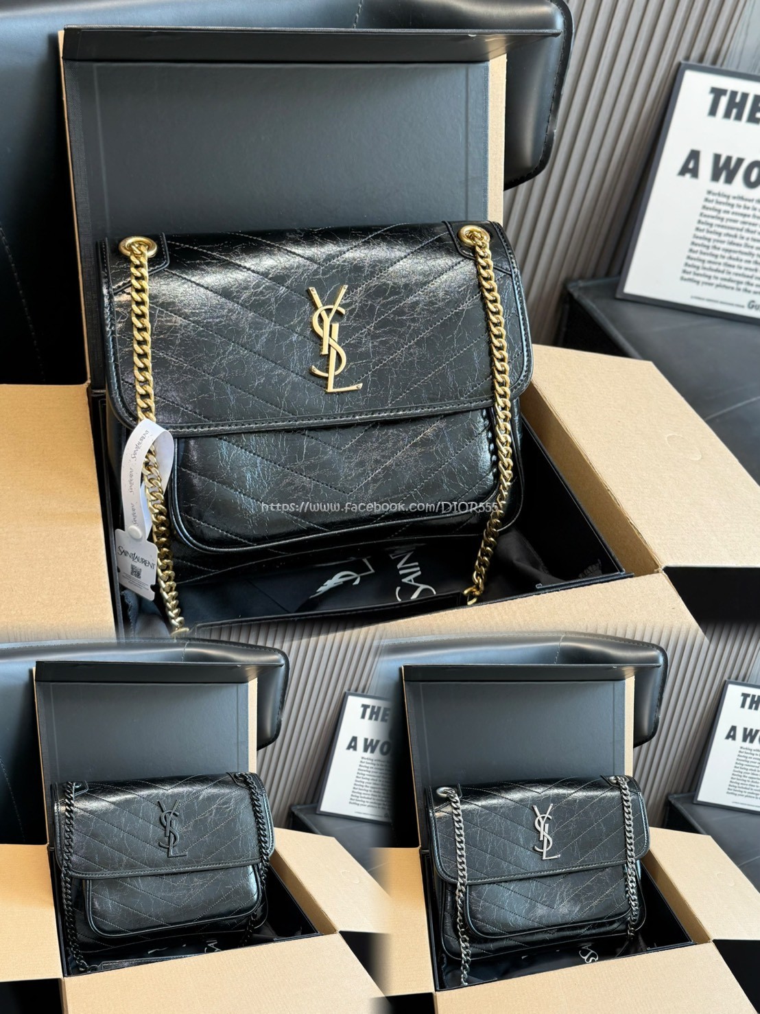 YSL Niki鏈條包
