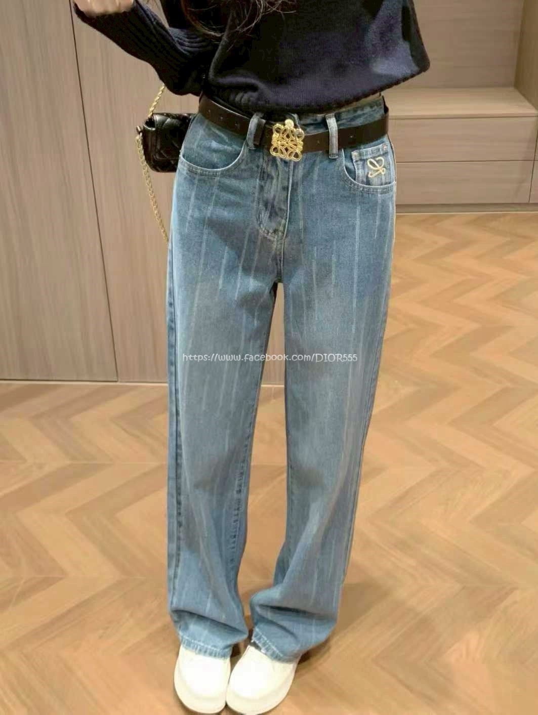 Loewe牛仔褲(送皮帶)