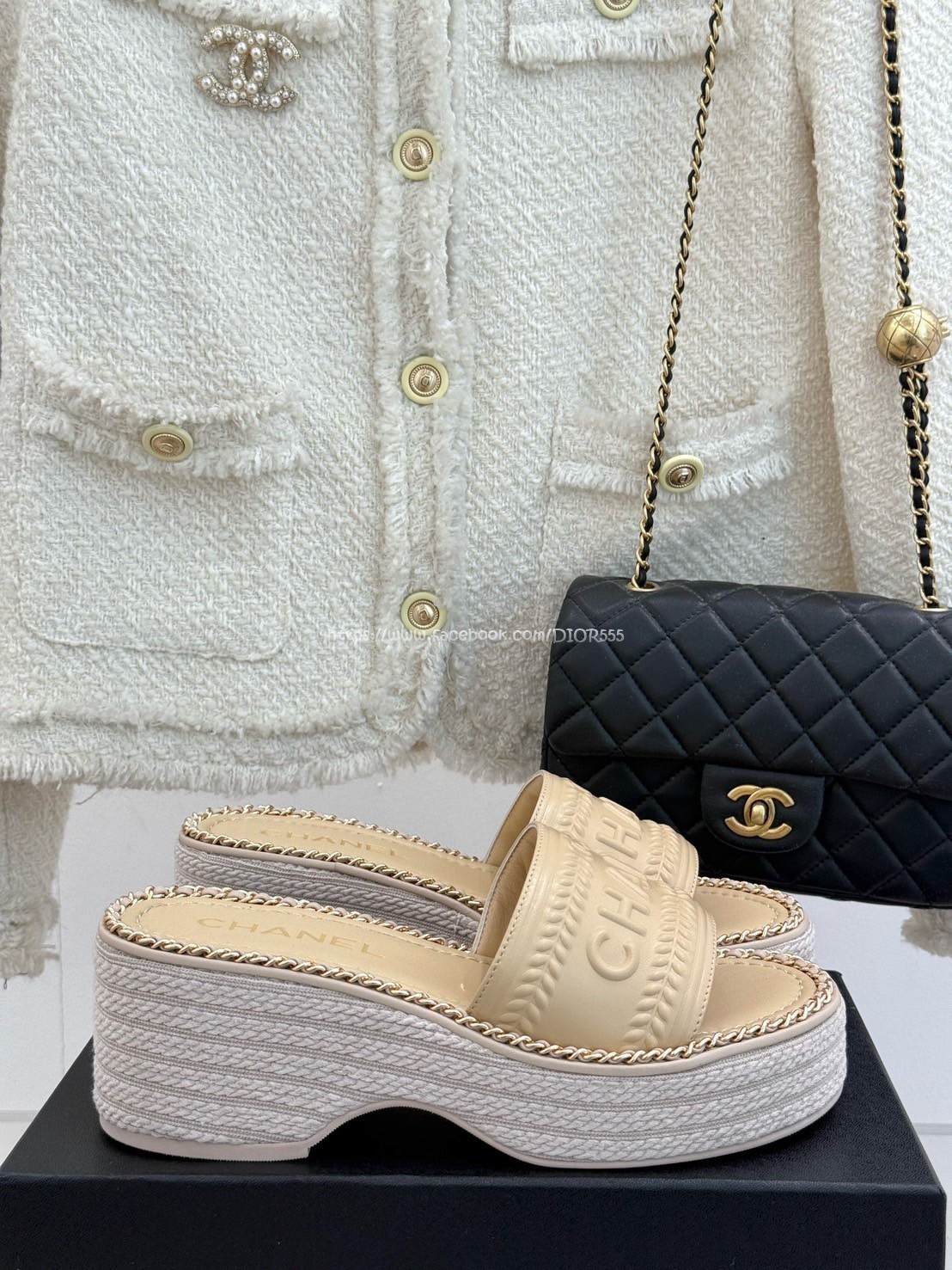 小香度假厚底拖鞋 