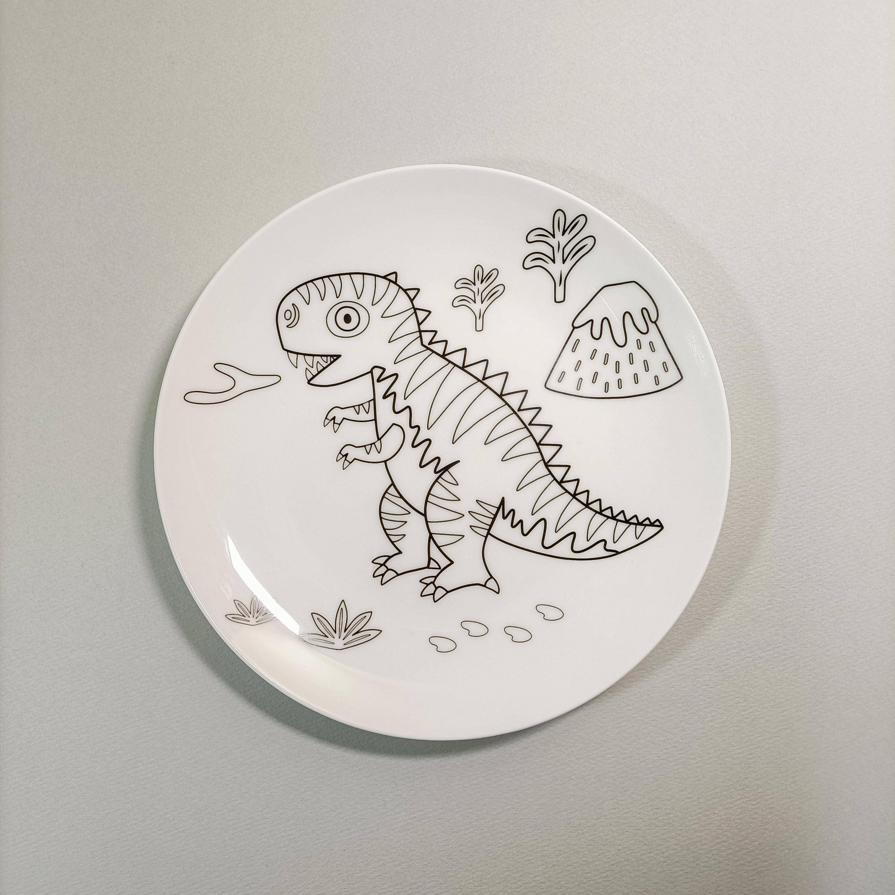 【體驗】台中釉上彩初體驗/暴龍