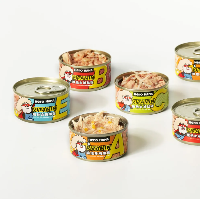 HeroMama維他命補給罐 80g
