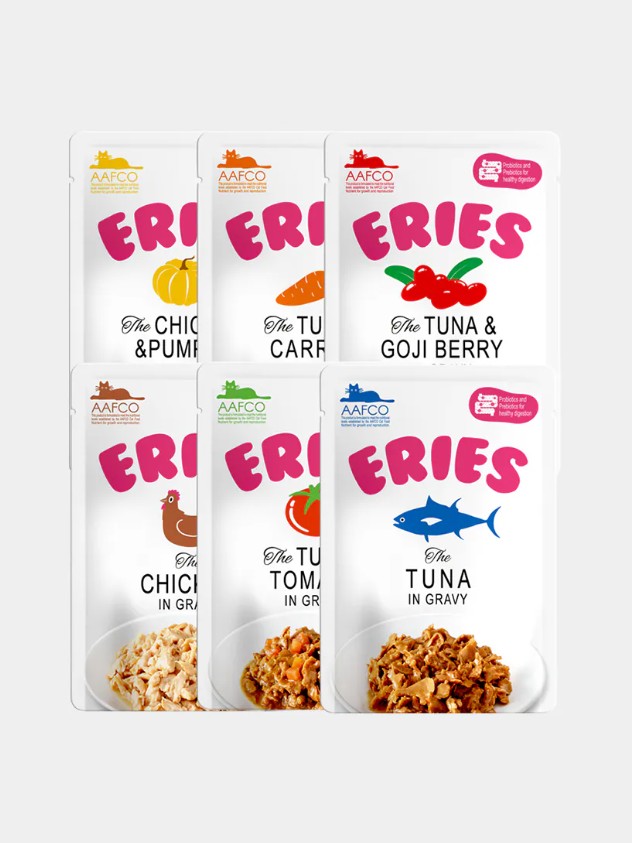 Eries 伊瑞思 - 好肚肚益生元貓主食餐包系列