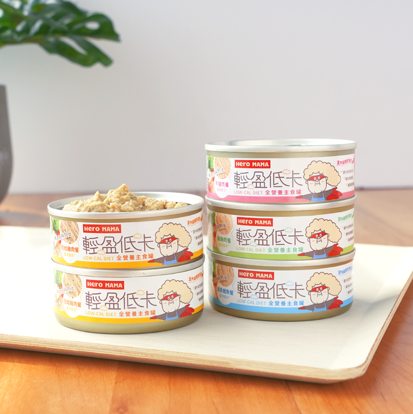 HeroMama 輕盈低卡主食罐80g