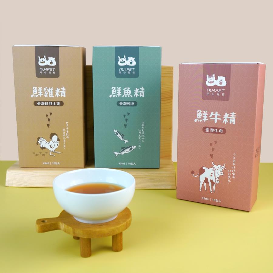 nu4PET陪心寵糧 陪心食補｜鮮三精-犬貓通用