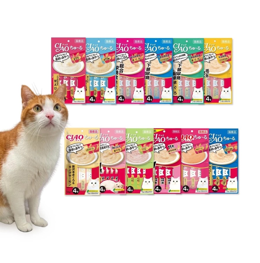 CIAO 啾嚕肉泥 4入x14g/條