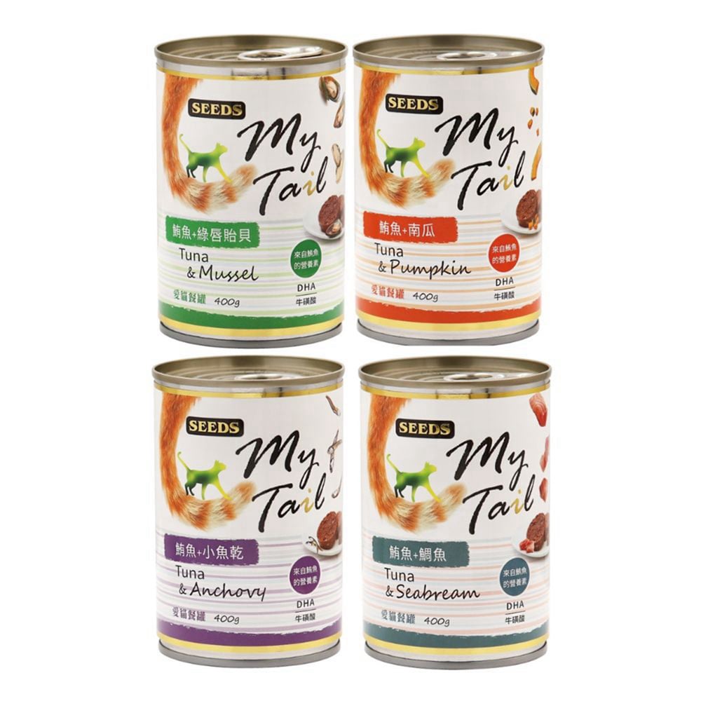 SEEDS惜時 My Tail愛貓餐罐 400g
