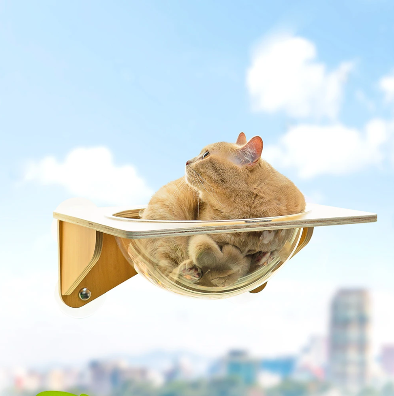 怪獸部落LitoMon 漫步雲端 吸盤式貓吊床