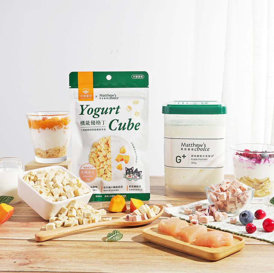 DogCatStar 汪喵星球 ×馬修嚴選 機能優格丁