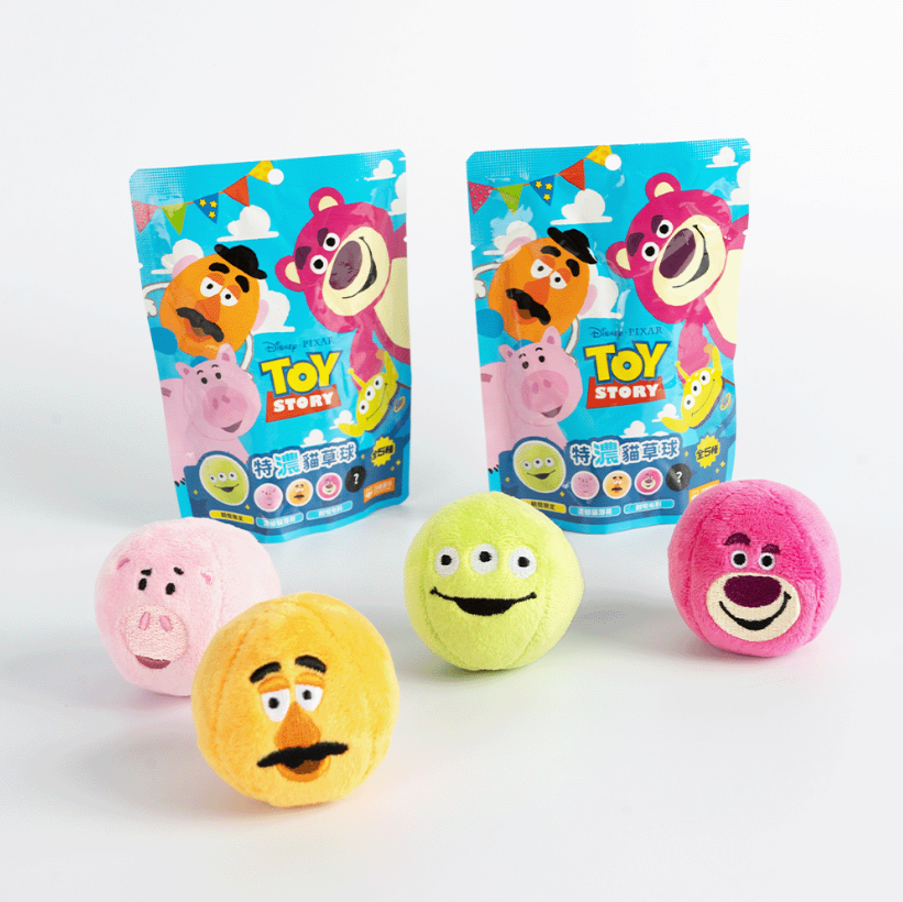 DogCatStar 汪喵星球 玩具總動員系列 特濃貓草球(新款)