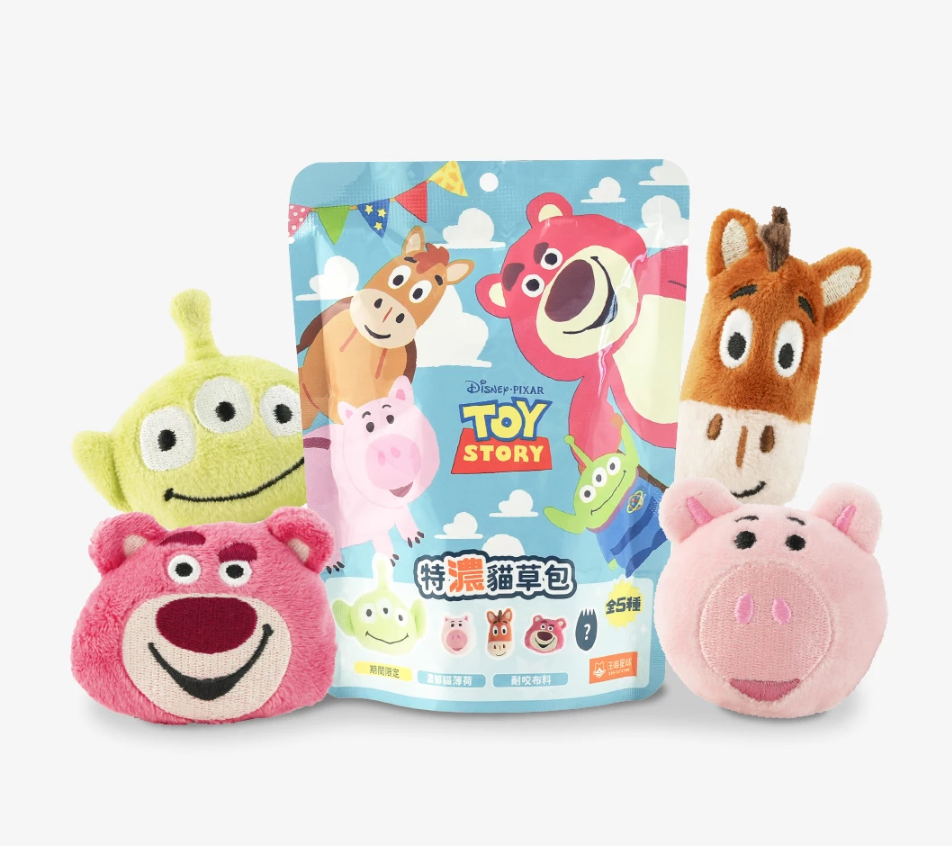 DogCatStar 汪喵星球 玩具總動員系列 特濃貓草球(新款)