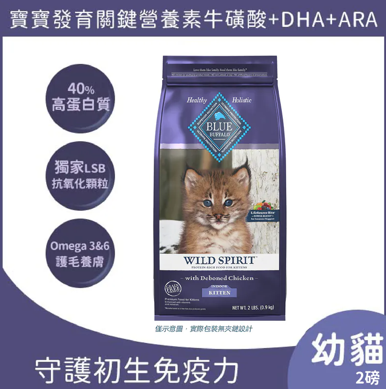 藍摯Bluebuffalo 無穀貓飼料