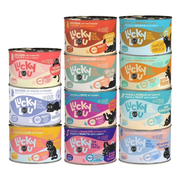幸運喵 Lucky Lou 貓主食罐 200g
