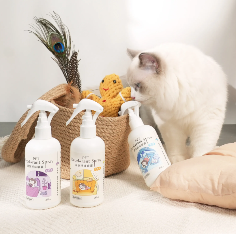 超凝小姐｜寵物除臭噴霧ｘ寵物友善香氛｜日本專利，快速分解臭源！