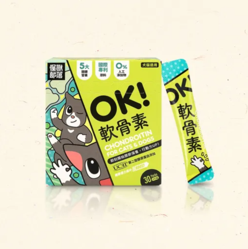 怪獸部落LitoMon OK！軟骨素（1.5g×30包）