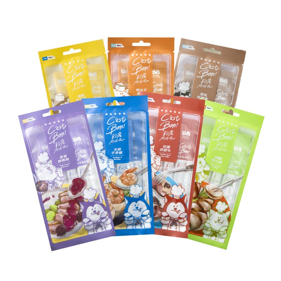 nu4PET陪心寵糧 犬貓| C'est bon 輕奢肉泥泥