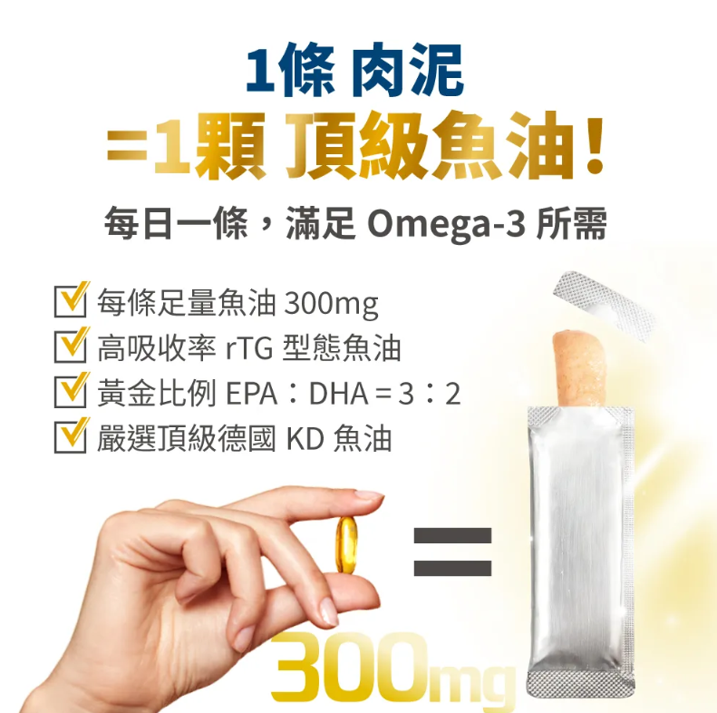 HEROMAMA 【毛掌醫學】純魚油 保健肉泥 | 寵物魚油 貓狗適用