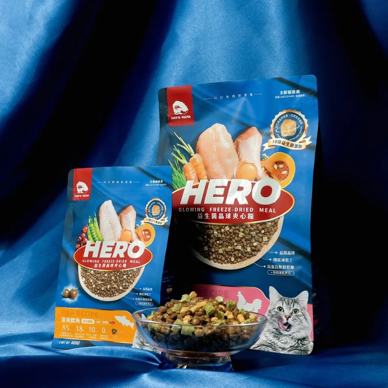 HEROMAMA【全新升級】益生菌晶球夾心糧 | 全齡貓適用