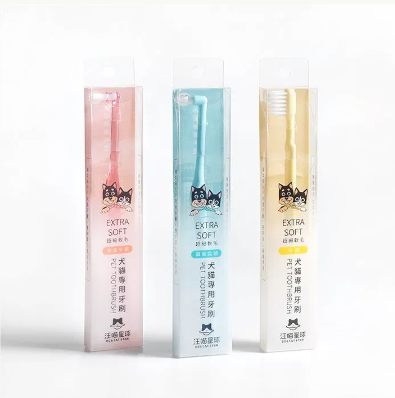 DogCatStar 汪喵星球 犬貓專用牙刷 (細軟毛)