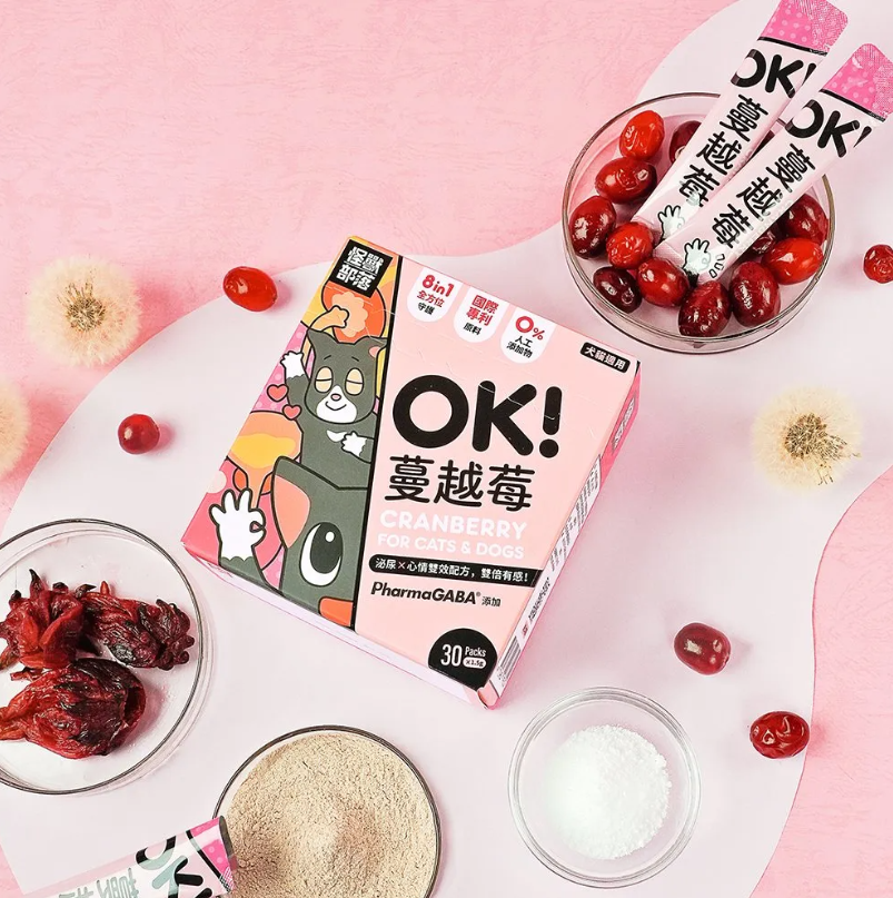 怪獸部落LitoMon OK！蔓越莓（1.5g×30包）