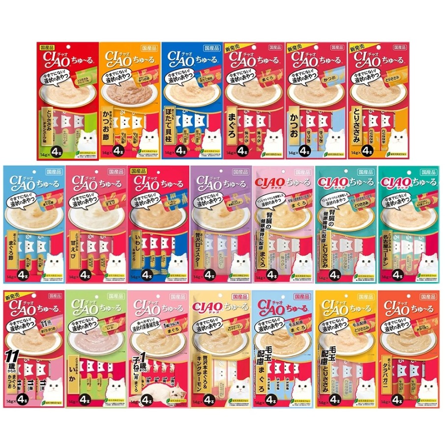 CIAO 啾嚕肉泥 4入x14g/條