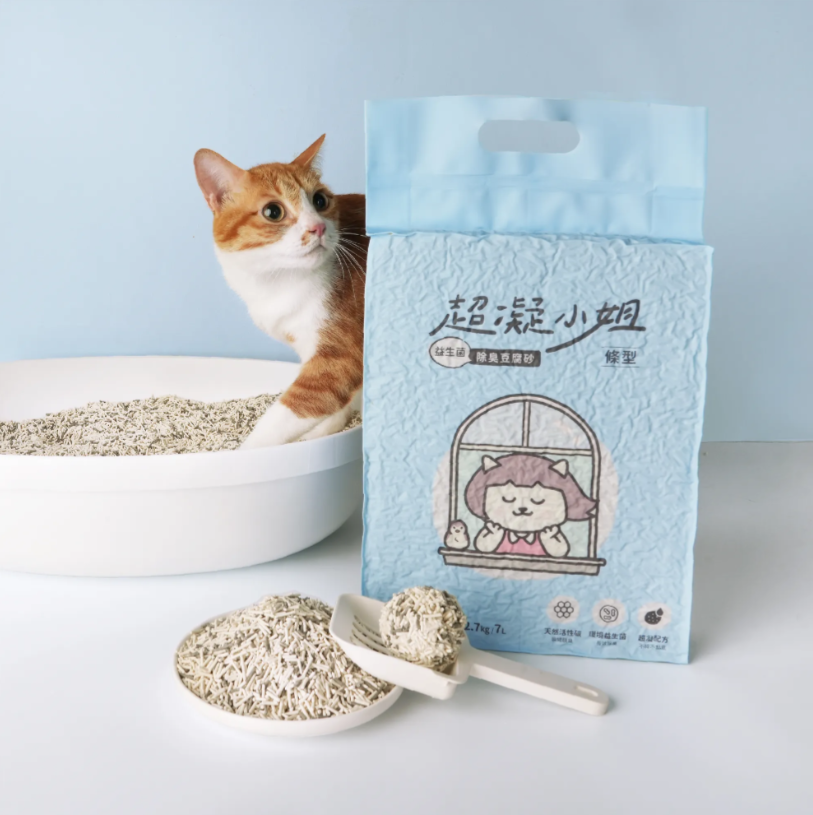 免運｜超凝小姐 益生菌除臭豆腐砂【純淨原味】