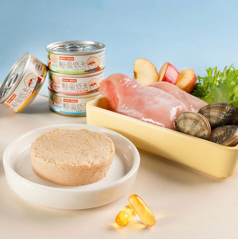 HeroMama 輕盈低卡主食罐80g