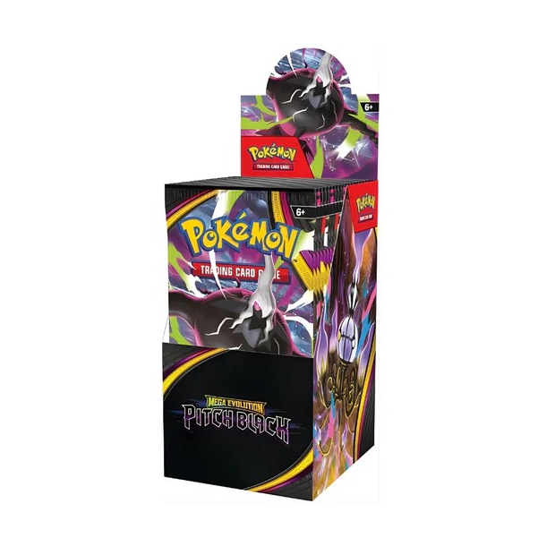 美版寶可夢 達克萊伊 ME05 Pitch Black Booster Box 18包入