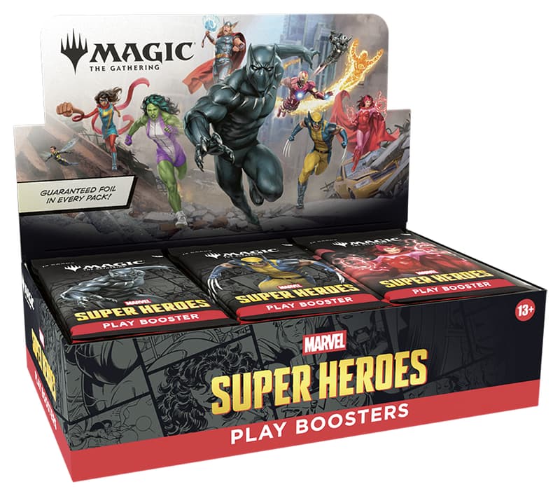 MTG-MSH 漫威超級英雄 常規補充盒